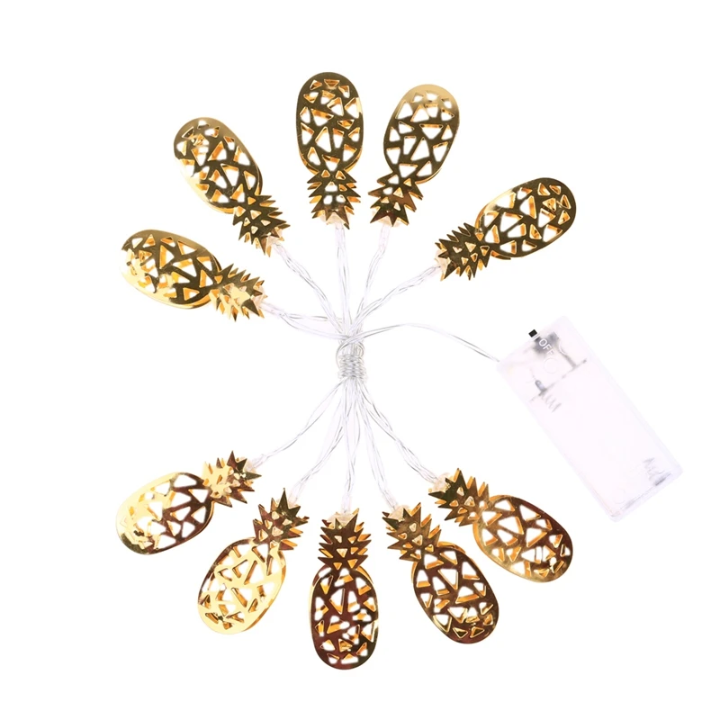 

1.1M Pineapple Fairy Led String Lights For Christmas Tree Wedding Home Indoor Outdoor Decoration Battery Powered