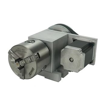 

cnc rotary axis chuck 80mm activity tailstock