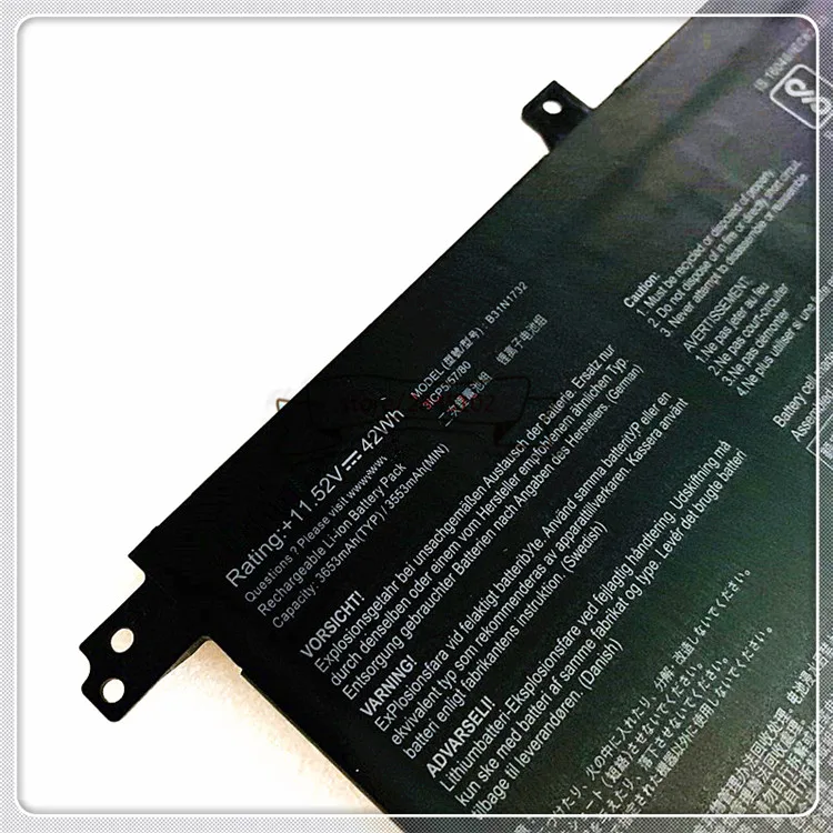 AC14B7K Аккумулятор для ноутбука acer Nitro 5 AN515-42 Nitro 5 Spin NP515 Spin 5 SP515-51GN Swift SF314-52 Series 15,28 v typ 3320mah