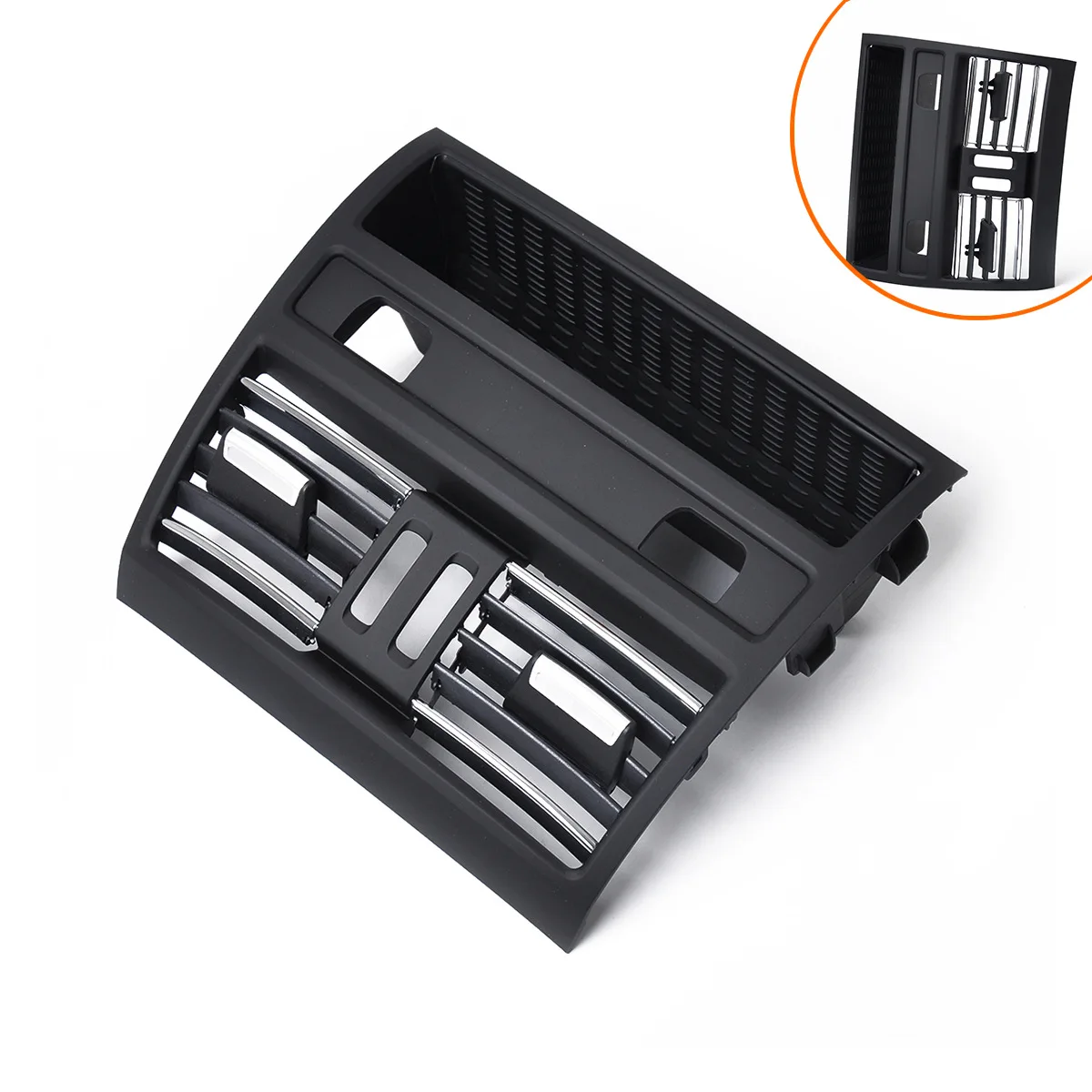 

Auto Air Conditioner Vent after Row with Heating Hole Electroplated-Applicable BMW 5 Series OE: 64229158312