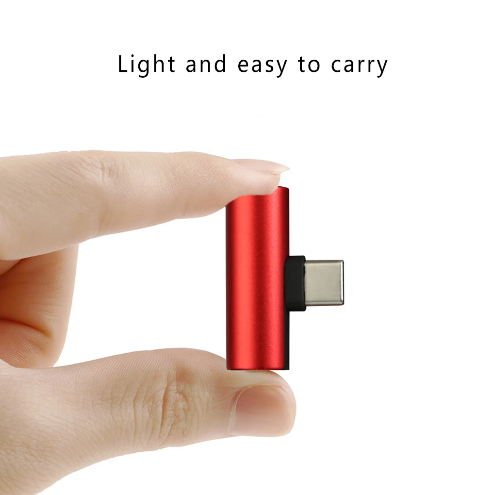 Elenxs 2 в 1 Usb type C 3,5 мм разъем для наушников зарядное устройство-разветвитель адаптер наушники для смартфонов зарядный конвертер