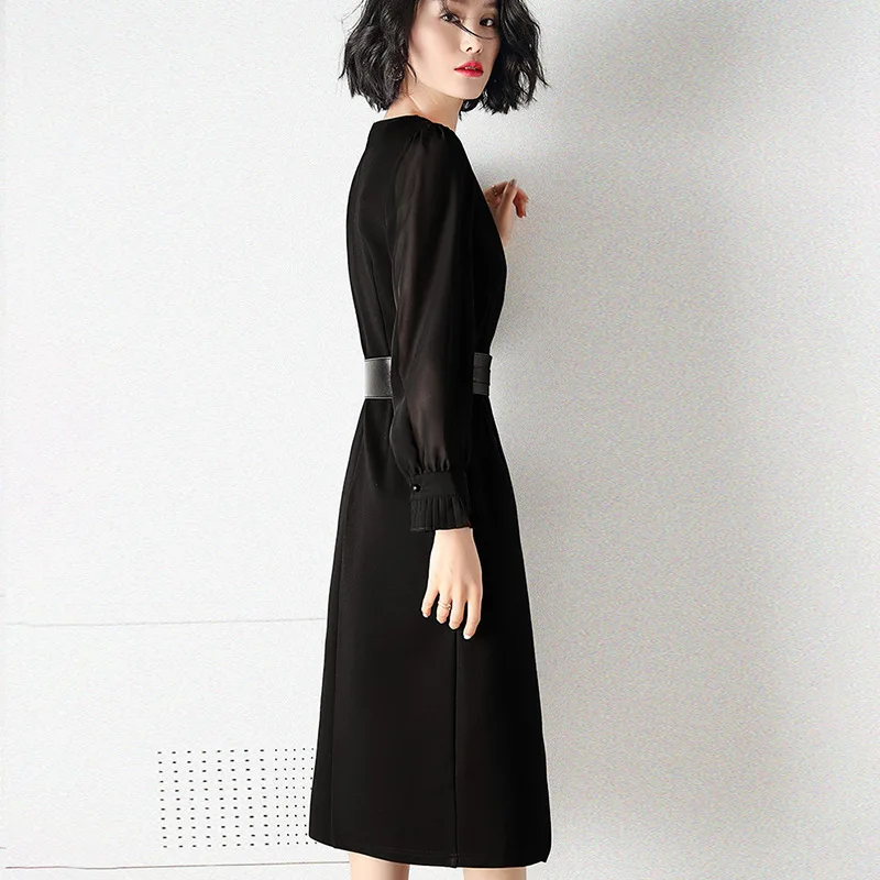 

2020 Spring Summer Dress Women Clothes Formal Office Dress Elegant Vintage Lace Sexy Party Dress Women's Dresses Vestidos ZT1991