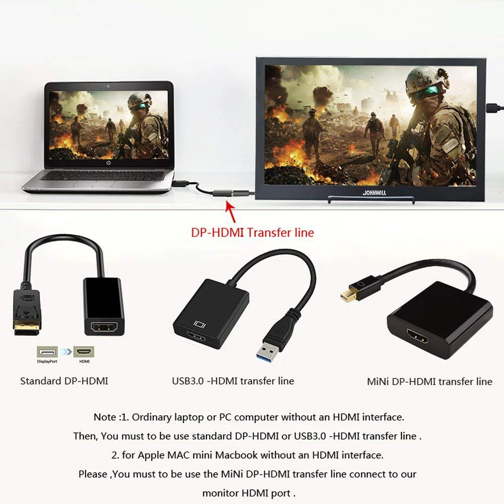 15,6 дюймов 1920x1080 HD ips монитор ПК портативный тонкий портативный с HDMI аудио выходом USB питание Сверхлегкий вес Lesther уход