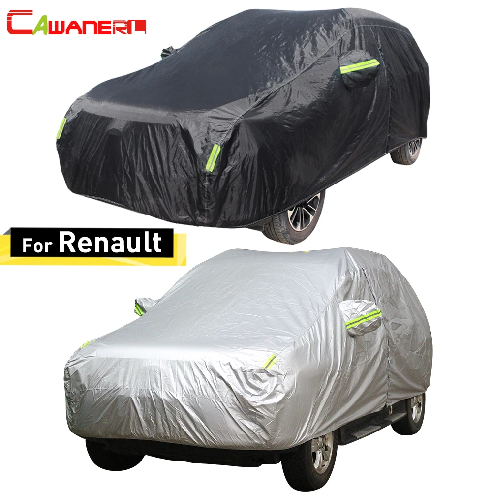 Автомобильный чехол Cawanerl для Renault Clio Scenic Koleos широтная Защита от солнца снега