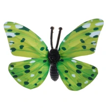 Красочная Фея Бабочка на палочке орнамент домашний сад ваза газон Ремесло Декор 72XF