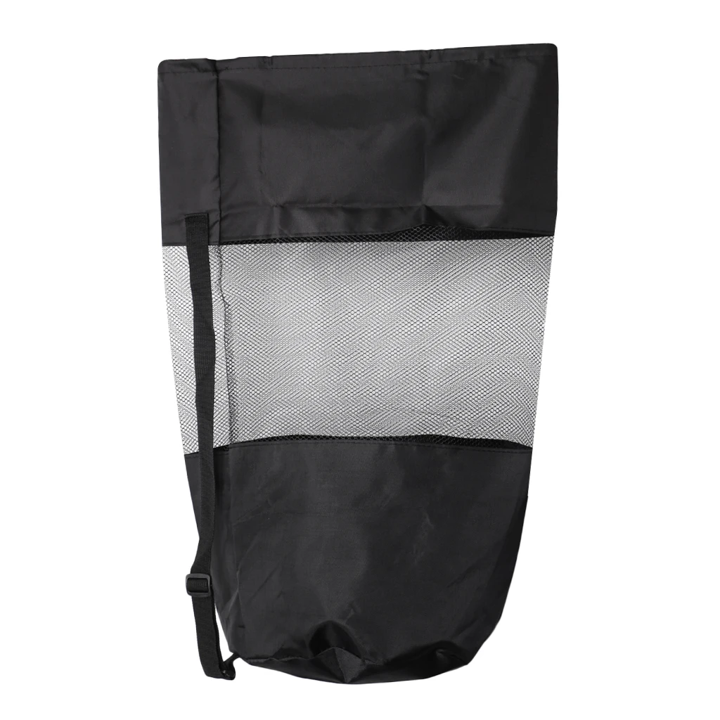 Scuba Diving Mesh Bag Draw String w/ Shoulder Strap Diving Mesh Bag  for Surfing Swimming Gym Fitness and more