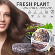 

Handmade All-Natural Natural Organic Hair Shampoo Soap Handmade Soap Hair Darkening Shampoo Bar - Conditioner Haircare Soap