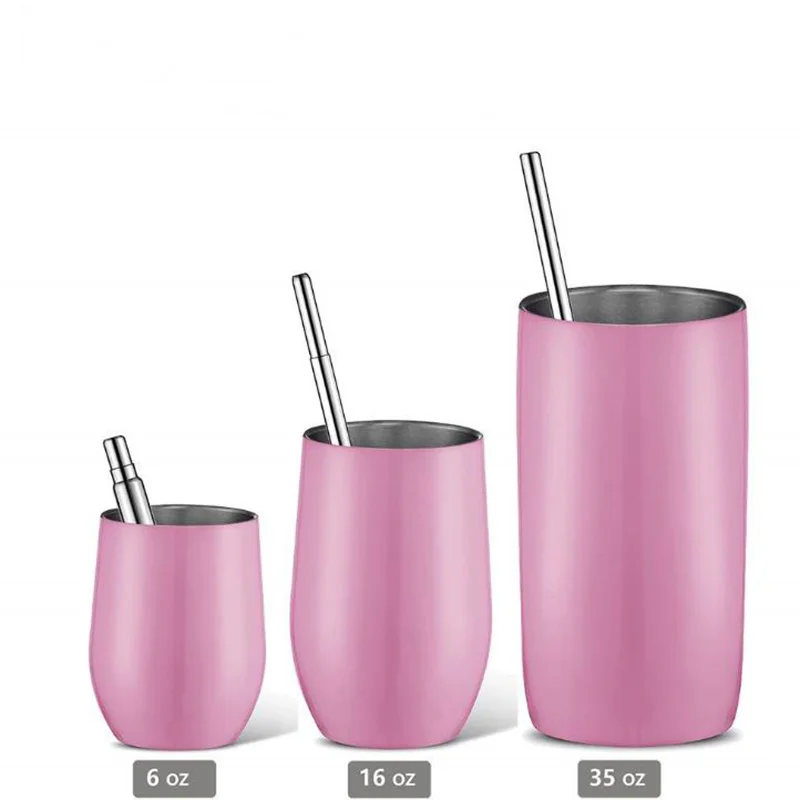 Metal Straw Portable Telescopic Straw for Outdoor Travel Easy Cleaning Stainless Steel Reusable Collapsible Straws with Brush