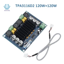 XH-M543 High Power Digital Amplifier Board TPA3116D2 Audio Amplifier Module Dual Channel 2*120W