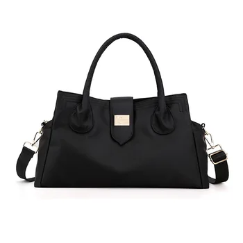 

Women's Travel Bag New Style Korean Classic Blue Lightweight Simple Large Capacity Fitness Shoulder Bag Luxury Message Handbags