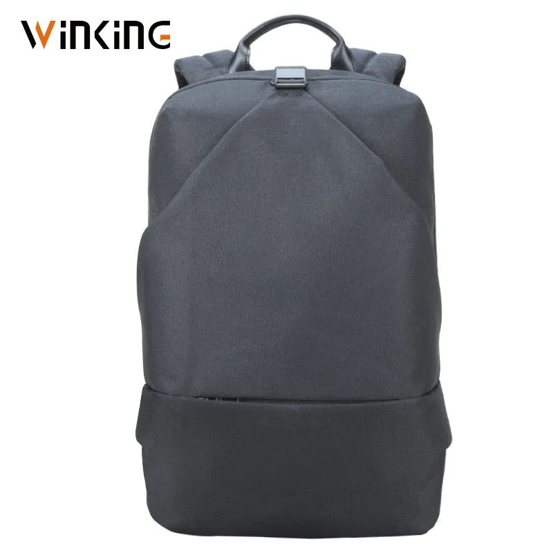 

King New Style Casual Backpack USB Charging Backpack Men's College Student School Bag Computer Bag