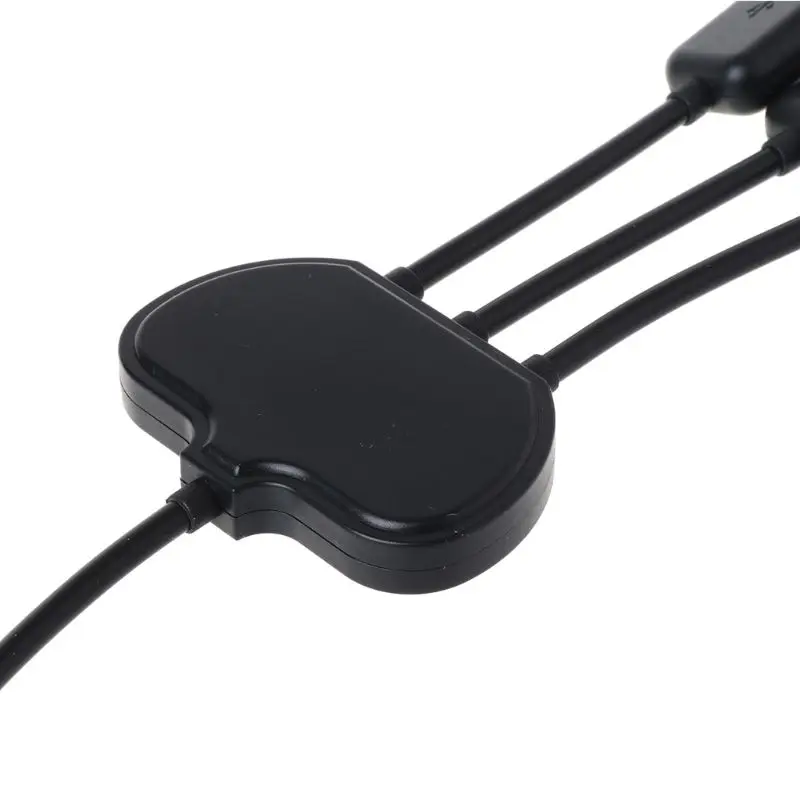 3 в 1 Многофункциональный микро-usb хост-хаб кабель мужчина к женскому USB 2,0 OTG адаптер для samsung huawei Macbook iPad Smart Cellphon