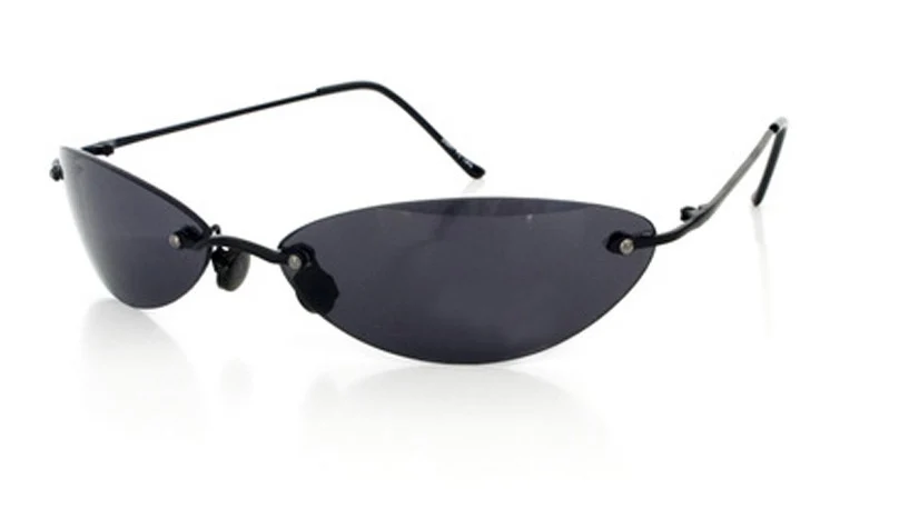  Matrix Neo 3 Ⅲ Revolution Rimless Sunglasses For Women Men  (Black, Gray) : Clothing, Shoes & Jewelry