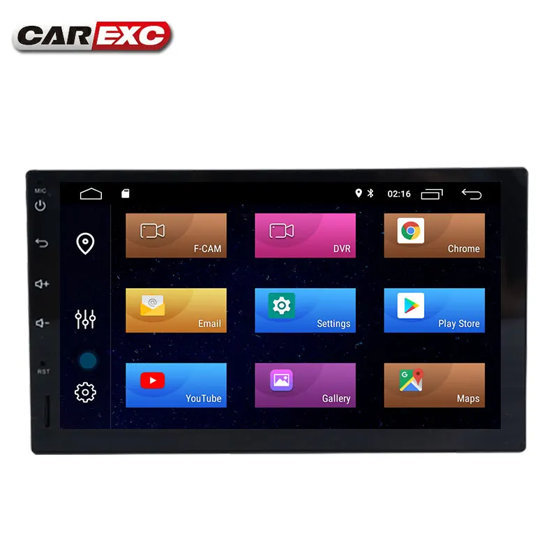 2 Din Android 9 0/9 автомобильный DVD Универсальный WIFI GPS BT OBD DAB + навигация Радио USB