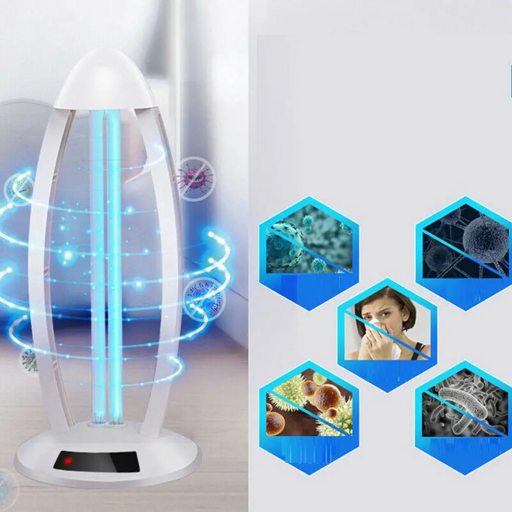 

38W High Ozone UV Disinfection lamp 110V 220V Household Ultraviolet Lamps UVC Germicidal Light Sterilizing Lights