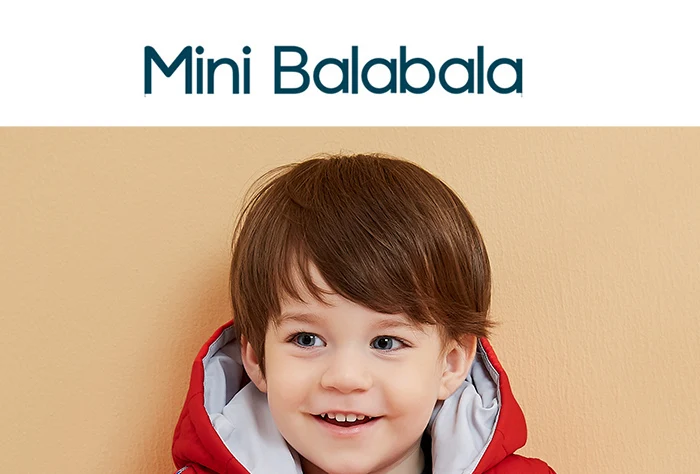 Minibalabala/Детский пуховик; теплая одежда для маленьких мальчиков; Новинка года; Зимний пуховик с капюшоном