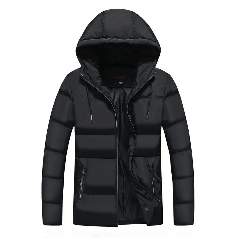New Style Hot Selling High Quality Hand Cotton Hooded Thick Short Cotton-padded Clothes MEN'S Coat Casual Korean-style Fashion 8