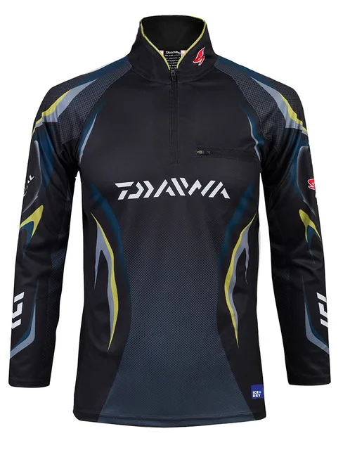 Новинка, одежда для рыбалки DAIWA, Мужская одежда, дышащая, защита от солнца, УФ, теплая, для рыбалки, Джерси, спортивная одежда, костюм dawa, рыболовство, рубашка - Цвет: 2
