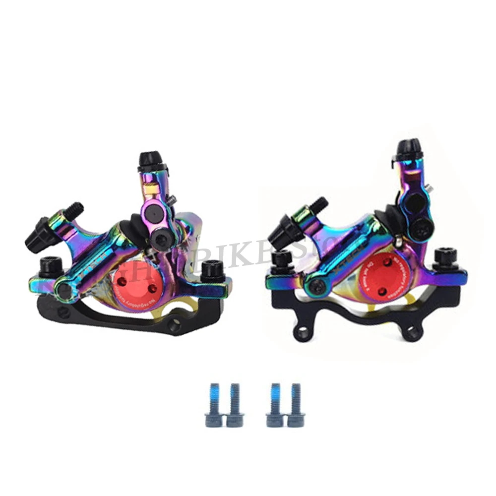 XC pair No Disc ZOOM HB-100 MTB велосипедный тормоз HB100 велосипедные тормоза суппорт w роторы запчасти для велосипеда гидравлический поршень двусторонний w v-тормоз рычаг - Цвет: XC pair No Disc