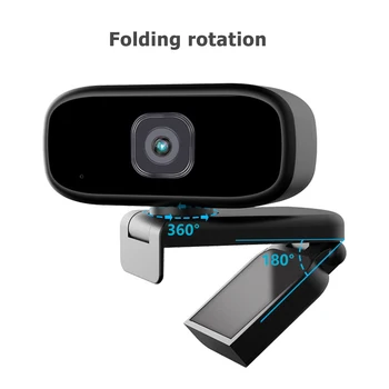 

Full HD 1080P Webcam USB With Mic Mini Computer Camera,Flexible Rotatable , for Laptops, Desktop Webcam Camera Online Education
