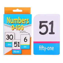 51 шт. детский английский алфавит, арабские цифры, обучающая флэш-бумага, обучающая игрушка, товары для начальной школы, обучающий