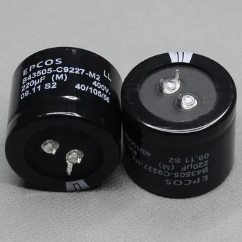 

2pcs Free shipping EPCOS high voltage filter electrolytic capacitor 400V 220UF 105 °
