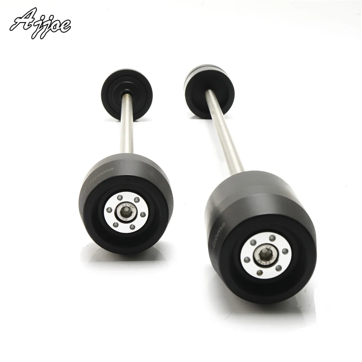 Front Axle Fork Crash Sliders Wheel Protector For SUZUKI GSX-R1000 1300 600 750