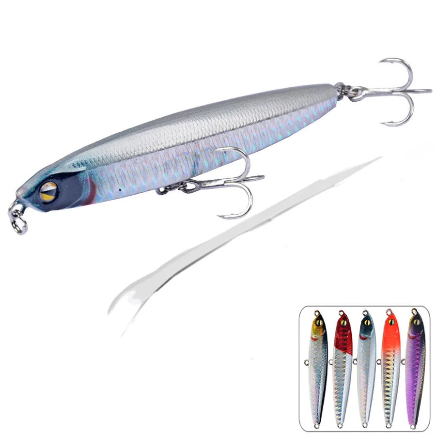 1 шт. Тонущий Карандаш длинное литье искусственная приманка жесткая все для