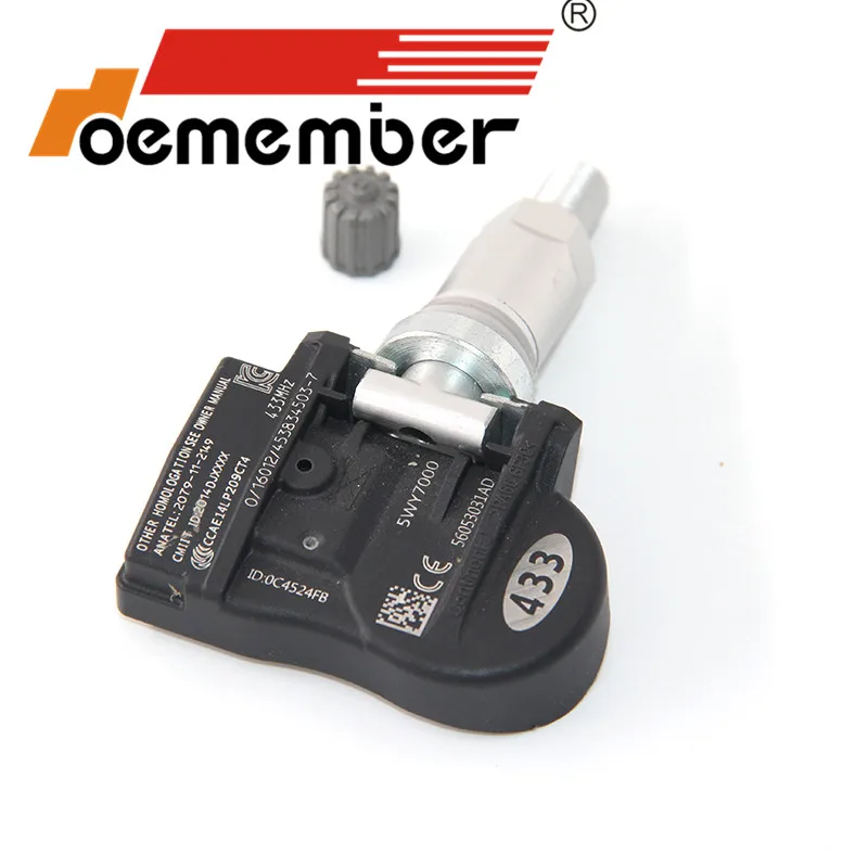 Oember 4 шт. датчик давления в автомобильных шинах 56053031AD TPMS система мониторинга 56029527AA для Chrysler Sebring Dodge Jeep 433 МГц