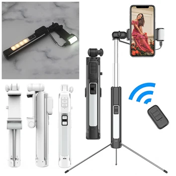 

Cell Phone Selfie Stick Extendable Selfie Tripod Monopod Selfie Sticks With Remote Controller For 3.5-6 Inch Mobile Phones