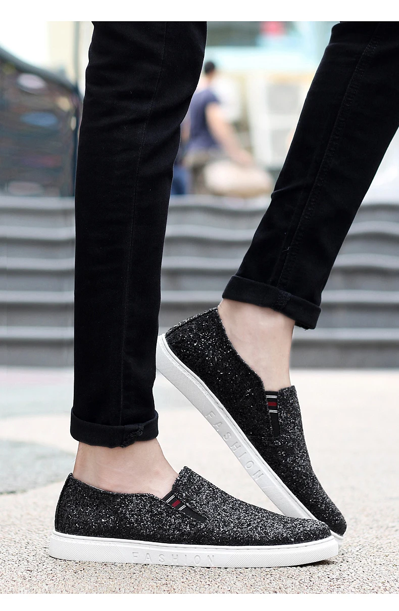 CIMIM/брендовая модная мужская блестящая повседневная обувь; удобные офисные кроссовки; трендовые роскошные мужские плоские лоферы; Лидер продаж; кожаная обувь