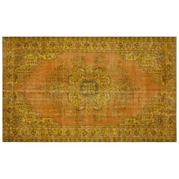 

Handmade Natural Vintage Turkish Area Rug 193x320 Cm-6'4''X10'6''