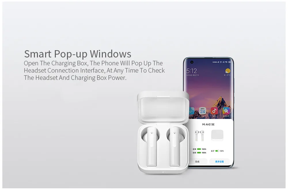 Xiaomi Air 2 Se Tws Mi True беспроводные Bluetooth наушники Airdots Pro 2SE 20 часов батарея сенсорное