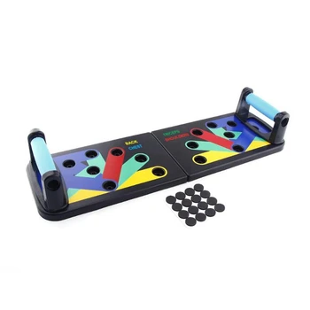 

Foldable Body Building Push Up Rack Board Fitness Comprehensive Exercise Push-Up Stands for Body Training