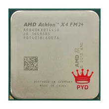 Processador amd x4 860k athlon x4 860k, processador quad-core com 3.7 ghz e soquete fm2 +