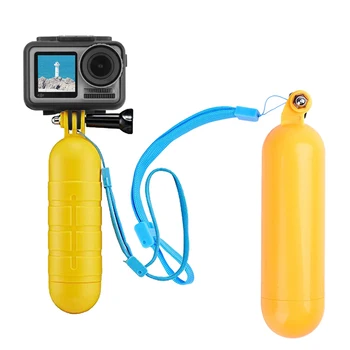 

Shutter Trigger Diving Buoyancy Stick Surfing Portable Practical Adjustable Camera Phone Clamp Selfie Hand Grip For OSMO ACTION