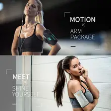 Водонепроницаемый унисекс светоотражающий Беговая сумка чехол для телефона чехол спортивная повязка на запястье сумка Велоспорт Туризм Фитнес браслет мешок