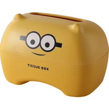 

Cartoon Tissue Boxes Paper Storage Box Dispenser Holder Household for Girl's Home Decor