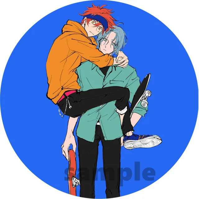 Anime SK8 The Infinity Cosplay Badge Miya RekI Snow Cherry Blossom Brooch Pin Accessories For Clothes Backpack Decoration gift 9