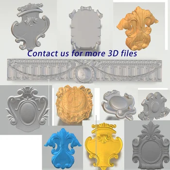

10 Desktop Decoration relief 3D files in STL .MAX format exquisite detail CNC ArtCAM Aspire Type3 engraving carving woodworking