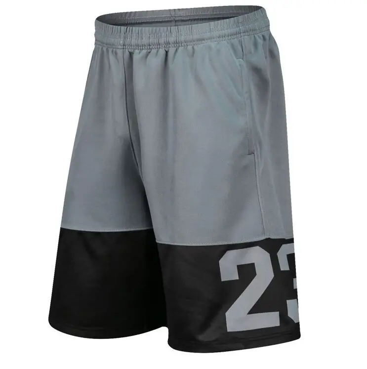 E Gray Shorts Professional Men Basketball Shorts Sets, Sport Gym Quick-Dry Throwback Tight Training Suit, Shorts Basketball Male Soccer Tights - Цвет: E Gray Shorts