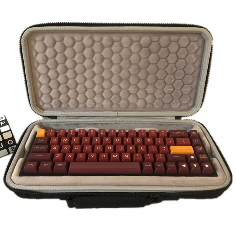 Case de Transporte de Proteção Caixa de Armazenamento Bolsa para Niz Duro Bolsa Keychron k3 k4 k6 k8 K12 Teclado Mecânico k1 k2 - Image 4
