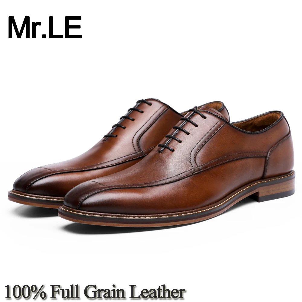 Туфли мужские из натуральной кожи классические туфли дерби для офиса вечеринки