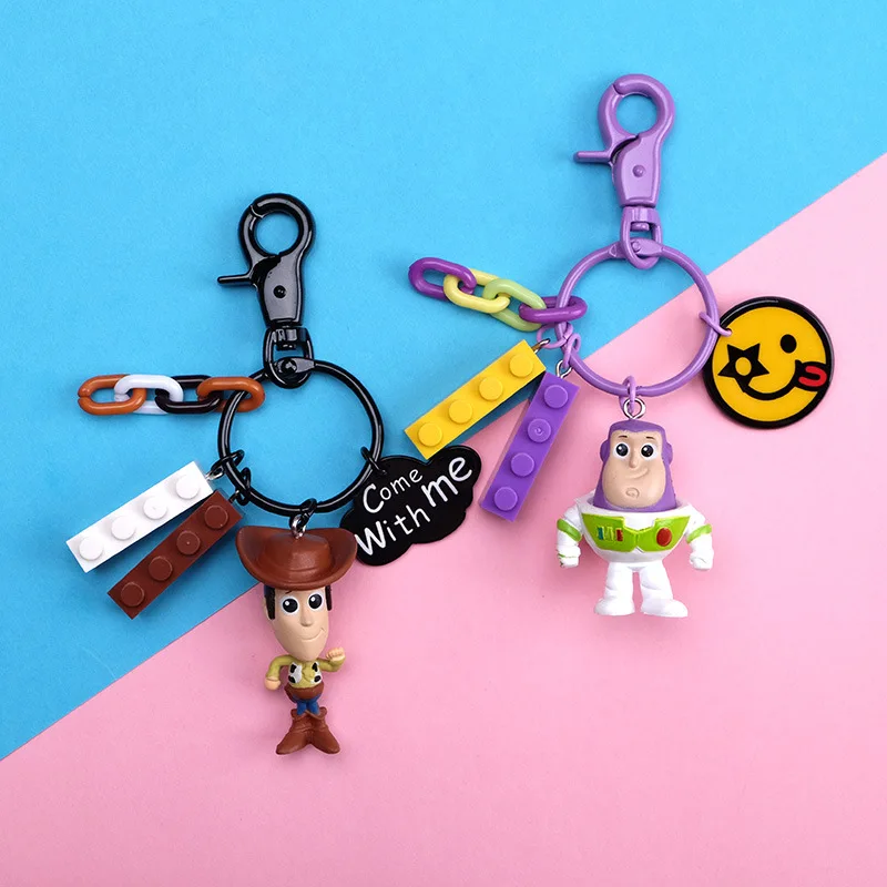 Новинка Disney Movie Toy Story 4 брелок Woody Базз Лайтер ПВХ фигурка Jessie Alien игрушки для детей