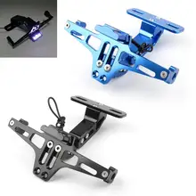 Areyourshop для Yamaha BWS R25 R3 MT03 MSX держатель номерного знака с ЧПУ кронштейн Fender Eliminator с 6 светодиодный свет мотоцикла