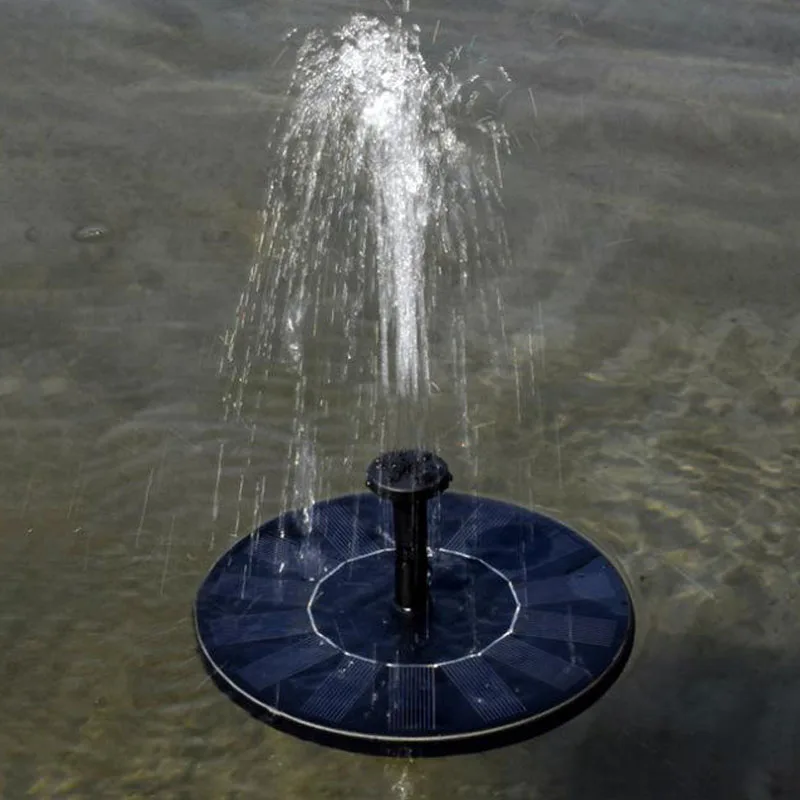 

MeterMall Mini Solar Floating Water Fountain for Outdoor Solar Panel Fountain Floating Fountain Garden Decoration