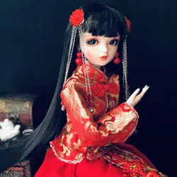 BJD 60 см Классическая красивая кукла с древний дворец платье Одежда BJD кукла с макияж ручной работы девушки игрушки подарок