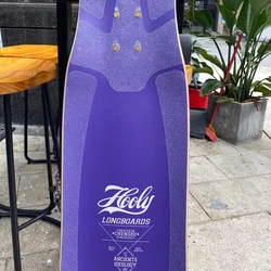 Waterproof Skateboard Sandpaper Sticker Grunge Abrasion Resistant Sticker Hollow Rullalautatarvikkeet Skateboard Sticker KC50PJ