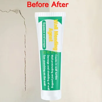 

Wall Mending Agent Repair Cream Crack Nail Repairing Quick Drying for Home Kitchen JS22