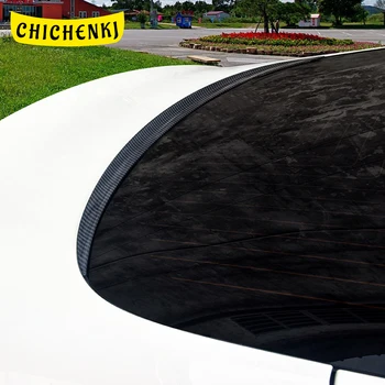 

For Tesla Model 3 2017-2020 Car Accessories Rear Spoiler Tail Wing Trunk Door Trim Diffuser Cover Sticker Exterior Decoration